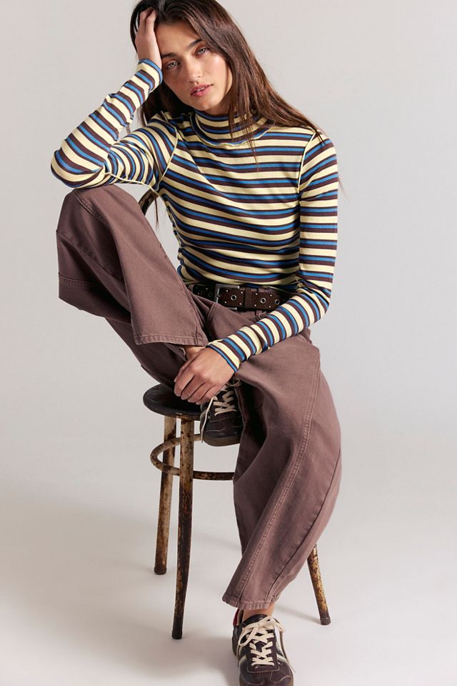 We The Free Good Good Stripe Turtleneck #1