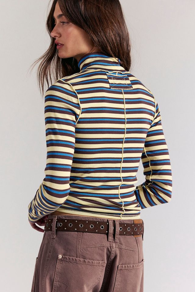 We The Free Good Good Stripe Turtleneck #2