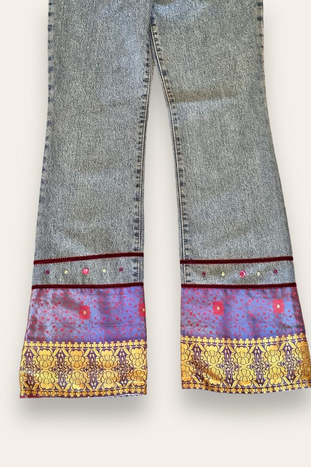 Vintage 1990's Sharagano Paris Denim Jeans Selected By Afterlife Boutique #2