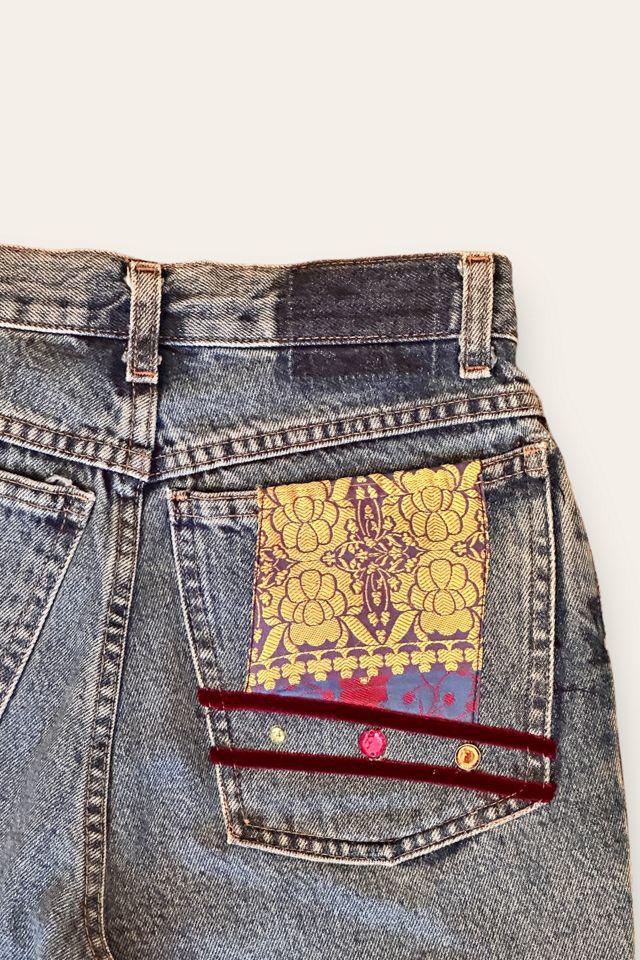 Vintage 1990's Sharagano Paris Denim Jeans Selected By Afterlife Boutique #3