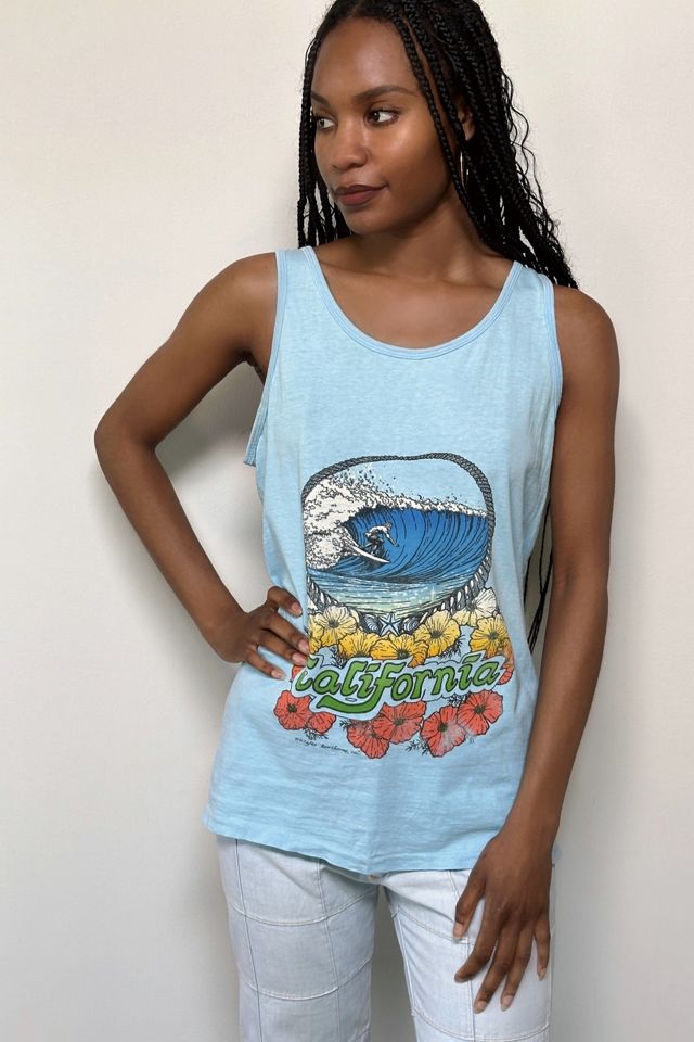 Vintage 1970's California Surf Tank Top Selected By Afterlife Boutique #2