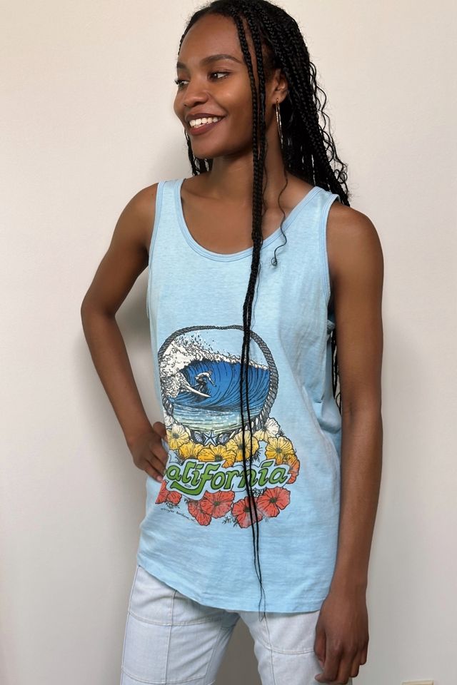 Vintage 1970's California Surf Tank Top Selected By Afterlife Boutique #3