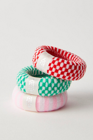 Ensemble de Paquets d'Élastiques à Cheveux We Move par Free People en Jardin, pour femme