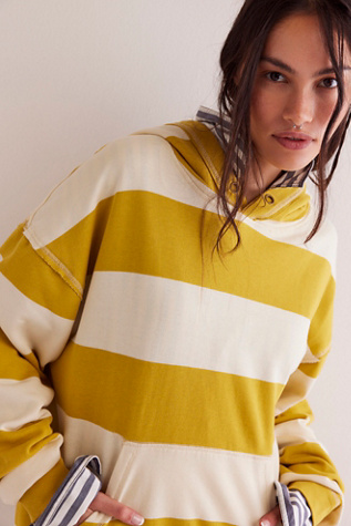 We The Free Your Favorite Striped Hoodie Free People UK