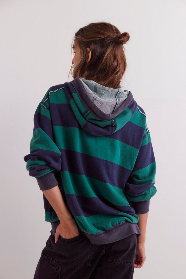 We The Free Your Favorite Striped Hoodie Free People