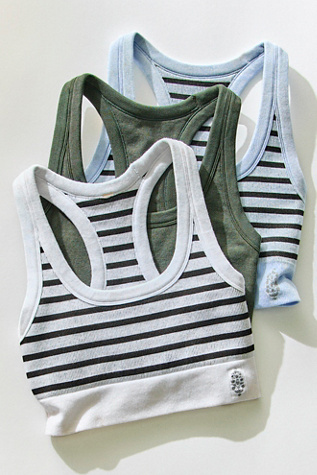 Go To Striped Sports Bra
