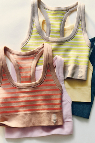 Go To Striped Sports Bra