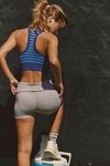 Go To Striped Sports Bra