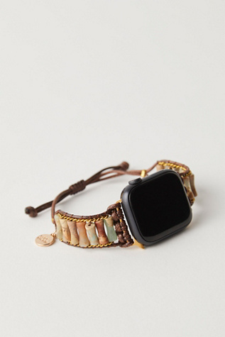 Hidden Gem Apple Watch Band at Free People in Refined Imperial Jasper