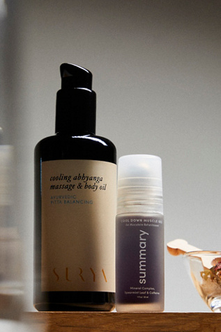 Surya Body Massage Oil at Free People, Rose Petal Oil