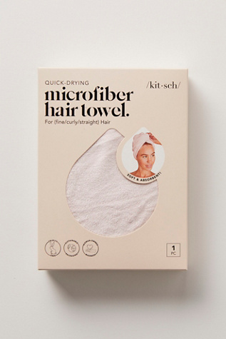 Kitsch Quick-Dry Hair Towel at Free People