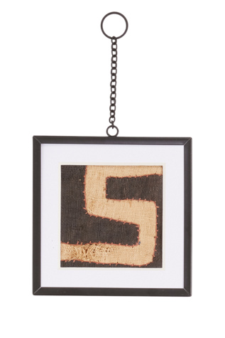 Framed Vintage Textile No. 001