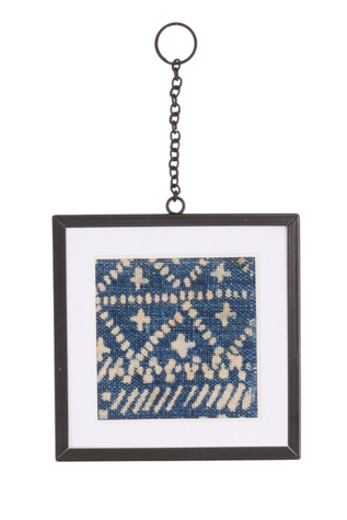 Framed Vintage Textile No. 002