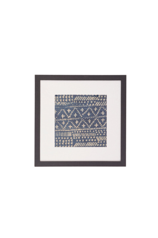Framed Vintage Textile No. 022