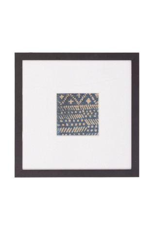 Framed Vintage Textile No. 023
