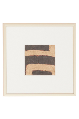 Framed Vintage Textile No. 018