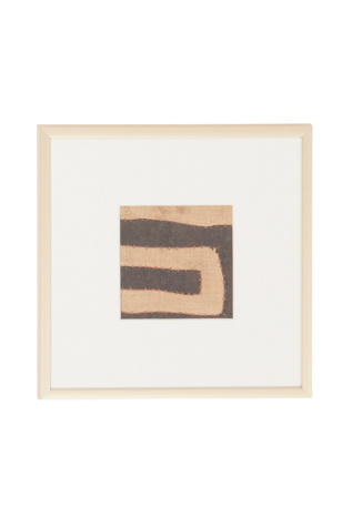 Framed Vintage Textile No. 020