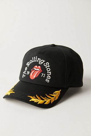 Rolling Stones Trucker Hat by American Needle at Free People in Black