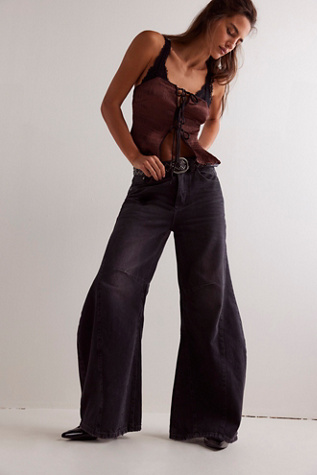 We The Free Eden High Slouchy Jeans At Free People In 11Th Hour, Size: 33