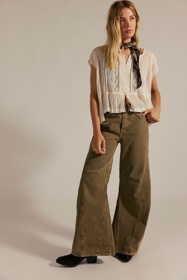 We The Free Eden High Slouchy Flare Jeans #4