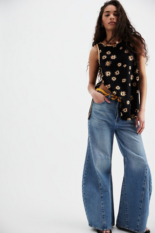 We The Free Eden High Slouchy Jeans At Free People In Homefree, Size: 29