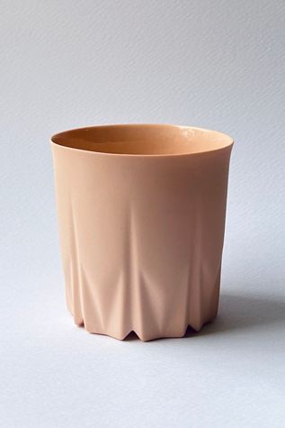 Kaase Atelier Handmade Porcelain Crystal Coffee Mug
