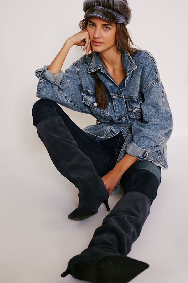 We The Free Knotted Denim Jacket #3