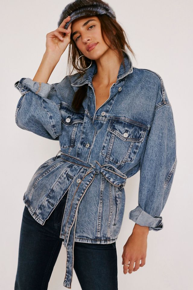 We The Free Knotted Denim Jacket #1