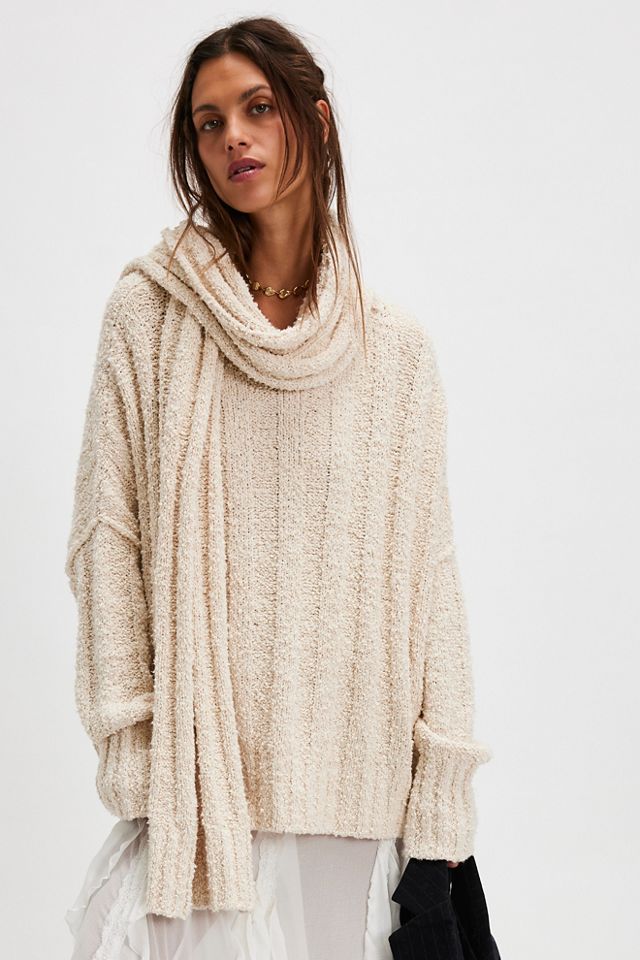 Lillian Scarf Sweater #4