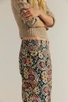 We The Free Lunan Crop Harem Cord Printed Jeans