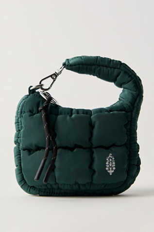 Quilted Micro Pouch by FP Movement at Free People, Evergreen