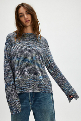 Cotton Candy Pullover At Free People In Lunar Eclipse Combo, Size: XS