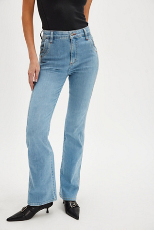 Lee High-Rise Bootcut Jeans At Free People In Minor Key, Size: 26