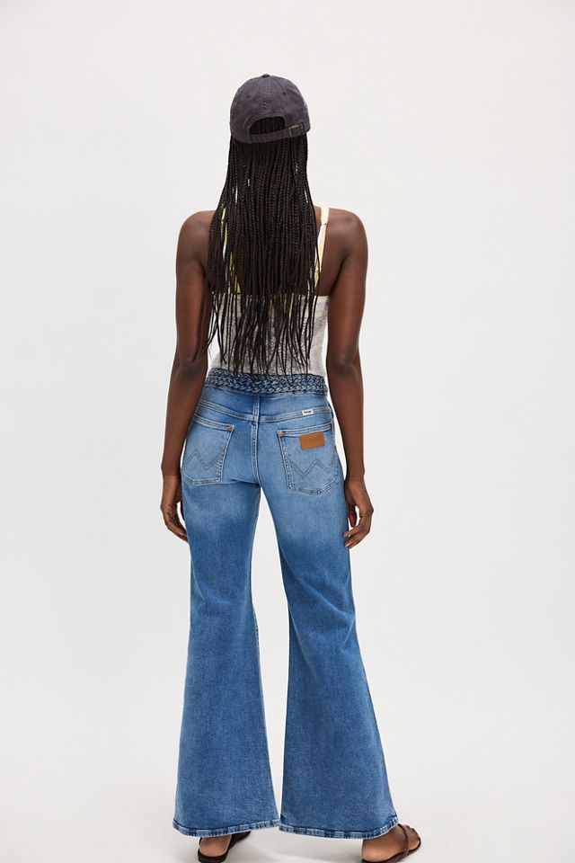 Jeans Évasés Taille Mi-Haute Wrangler #1