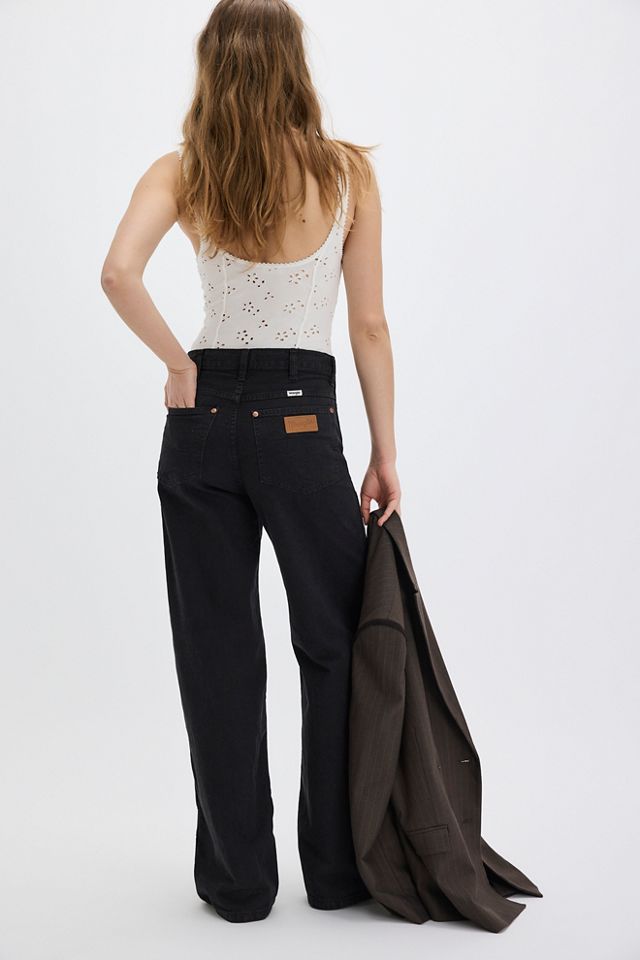 Wrangler Tie Front Loose Jeans #1