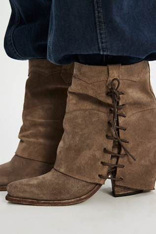 Hometown Western Boots by FP Collection at Free People in Tan, Size: US 7
