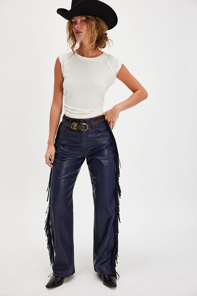 MOTHER The Fringe Half-Pipe Sneak Pants #2
