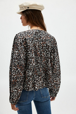 Brunch Babe Printed Blouse