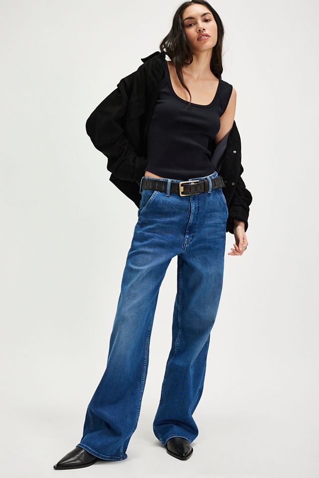 MOTHER Les Jeans Zip Sneak Major #2
