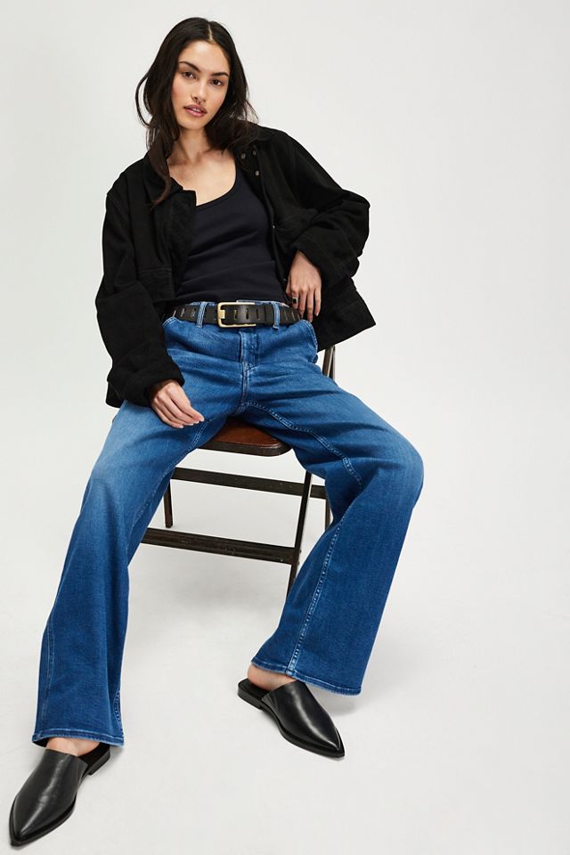 MOTHER Les Jeans Zip Sneak Major #3