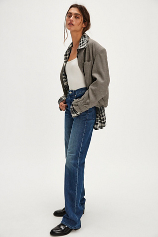MOTHER The Rambler Zip Heel Jeans