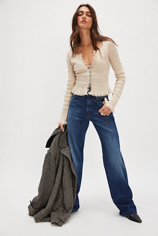 MOTHER The Rambler Zip Heel Jeans