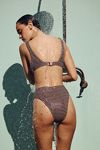 Rhythm Cove Stripe Tall Tri Bikini Top