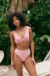 Rhythm Cove Stripe Tall Tri Bikini Top