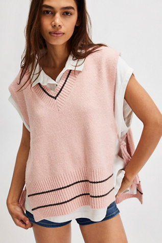 All Star Stripe Poncho