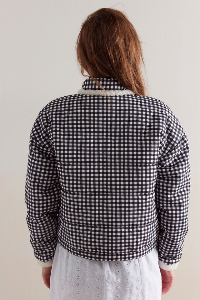 A/ASUNSOLO Gingham Heart Jacket #1