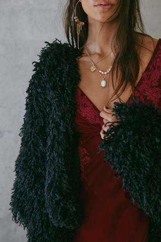 Gold Plated Waverly Necklace At Free People In 14K Gold Plated