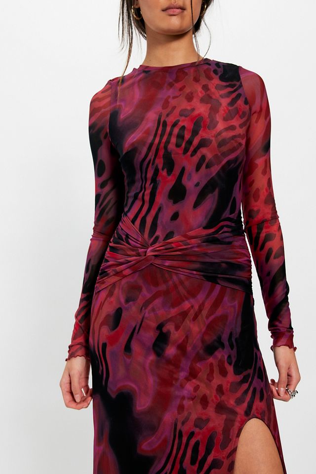 ladies maxi dresses with sleeves Plus Floral Elegance Long-Sleeve Maxi Dress – Elonnashop