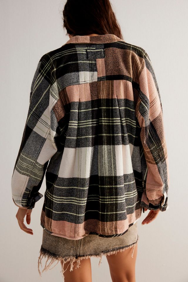 We The Free Cozy In Plaid Shirt #1