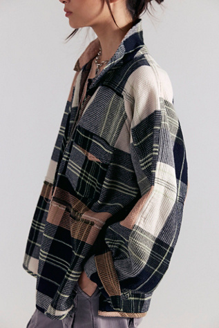 We The Free Cozy In Plaid Shirt